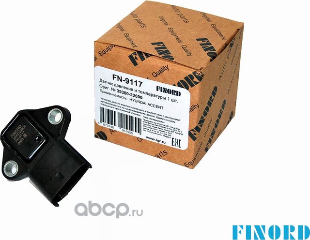 Датчик давления и температуры воздуха FN-9117 для а/м HYUNDAI ACCENT (Finord). Артикул FN9117