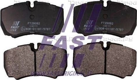 Тормозные колодки Fast. Артикул FT29092