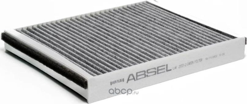 Фильтр салонный угольный (Absel). Артикул LAK25332