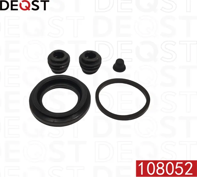 Ремкомплект тормозного суппорта заднего (для поршня O 38mm, суппорт Nissin). (Deqst). Артикул 108052