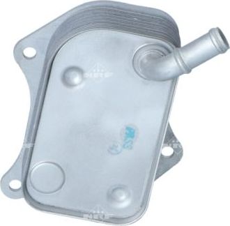 Радиатор масляный (маслоохладитель) для двигателя NRF (алюминий) для Audi A4 II (B6) 2000-2004. Артикул 31237