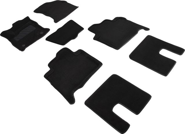 Коврики Seintex 3D ворсовые для салона Toyota Fortuner II 2017-2026. Артикул 89351