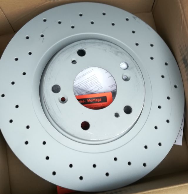 Тормозной диск Zimmermann Sport Coat Z. Артикул 280.3176.52