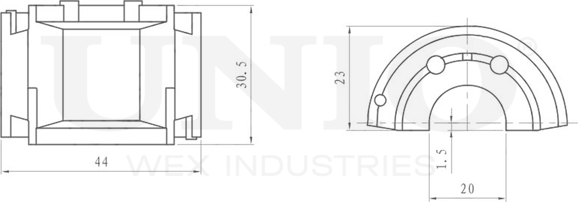 Втулка стабилизатора (Unio). Артикул RMP-10015