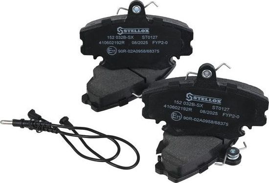 Тормозные колодки Stellox передние для Alpine A610 1991-1995. Артикул 152 032B-SX