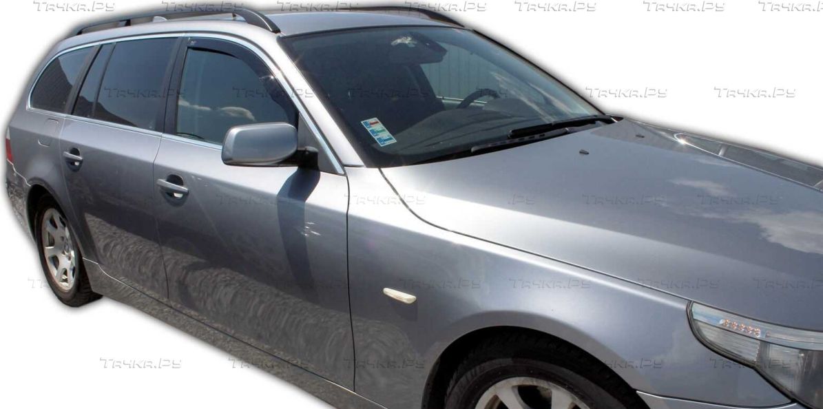 Дефлекторы Heko для окон (передние двери) BMW 5 E61 2004-2010. Артикул 11131