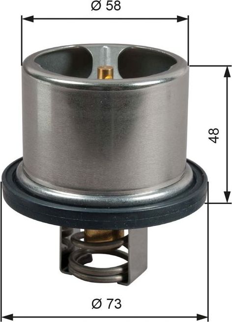 Термостат Gates. Артикул TH51785G1