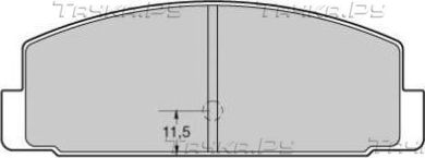 Тормозные колодки Fremax задние для Mazda 626 V (GF) 1997-2002. Артикул FBP-1737