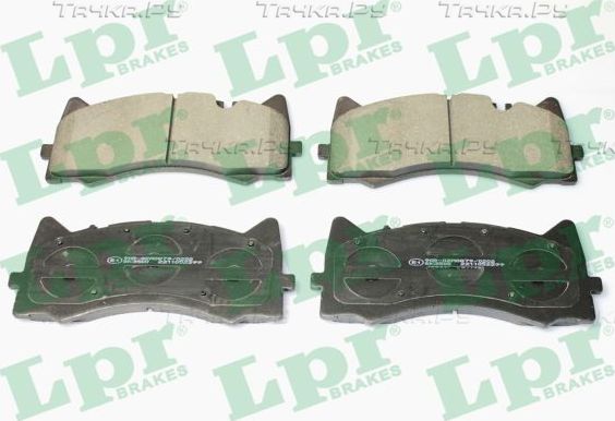 Тормозные колодки LPR. Артикул 05P2299