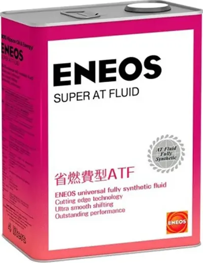 Жидкость для АКПП ENEOS Super AT Fluid 4л. Артикул 8809478944845