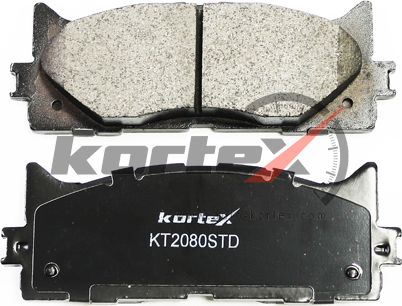 Колодки тормозные TOYOTA CAMRY(V40) 06- перед. (Kortex). Артикул KT2080STD
