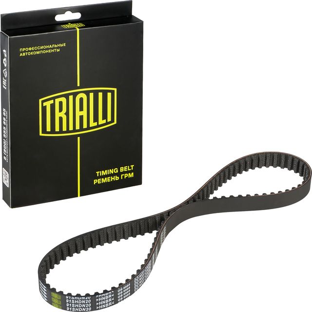 Ремень ГРМ Trialli (HNBR (Hydrierter Acryl-Nitril-Butadien-Kautschuk)) для Ford Transit Connect I 2002-2013. Артикул GB 8868