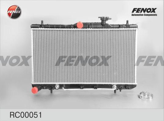 Радиатор охлаждения двигателя Fenox. Артикул RC00051