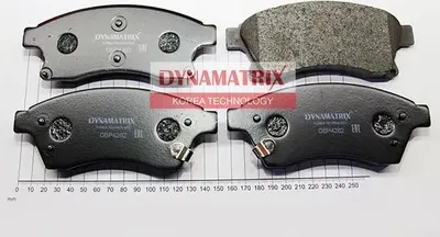 Колодки тормозные дисковые (Dynamatrix-Korea) Dynamatrix-Korea. Артикул DBP4262