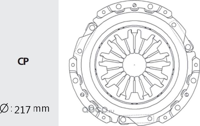 Корзина сцепления NISSAN Qashqai (06-13),Tiida (07-) (1.6) VALEO PHC. Артикул NSC60