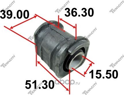 Сайлентблок нижнего рычага (Tenacity) Tenacity. Артикул AAMTO1029