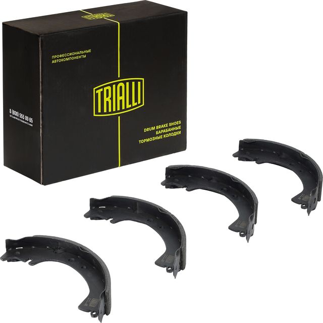 Тормозные колодки Trialli задние для Toyota Carina III (A60) 1981-1983. Артикул GF 4515