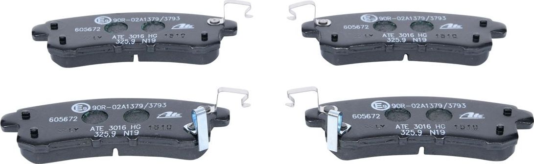 Тормозные колодки ATE. Артикул 13.0460-5672.2