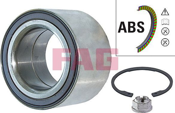 Ступица колеса с интегрированным подшипником Fag. Артикул 713 6681 00