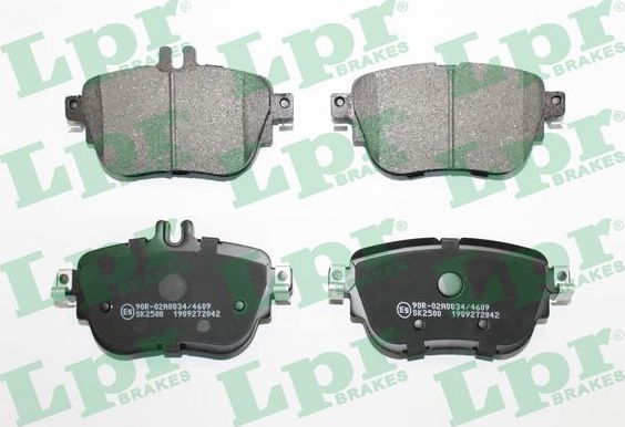 Тормозные колодки LPR. Артикул 05P2042