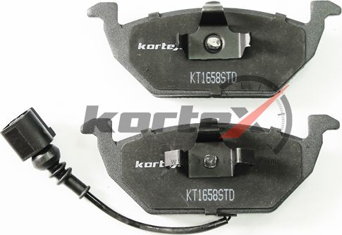 Колодки тормозные VAG GOLF 5/OCTAVIA перед. (Kortex). Артикул KT1658STD