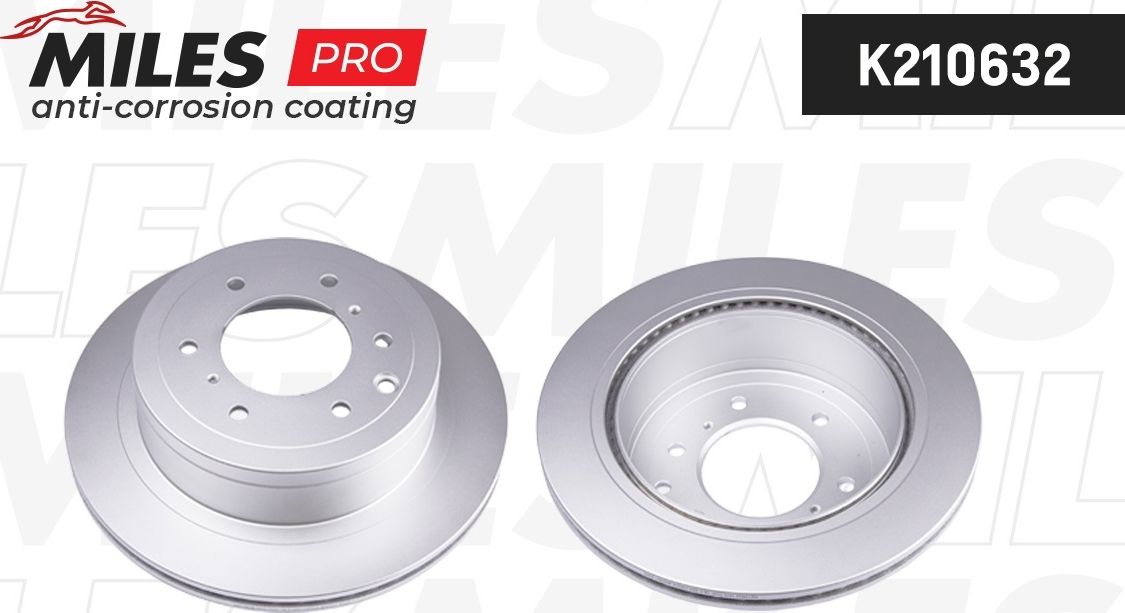 Тормозной диск Miles. Артикул K210632