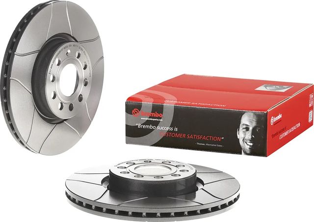 Тормозной диск Brembo MAX передний для Audi TT III (8S) 2014-2026. Артикул 09.9772.75