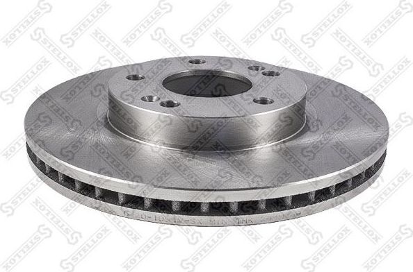 Тормозной диск Stellox передний для Kia Proceed I 2008-2013. Артикул 6020-1091V-SX