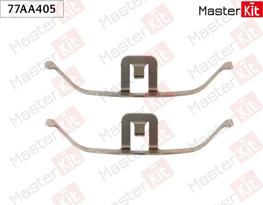 Комплект установочный тормозных колодок Ford FOCUS II (DA_, HCP, DP) 2004 (Master KIT). Артикул 77AA405