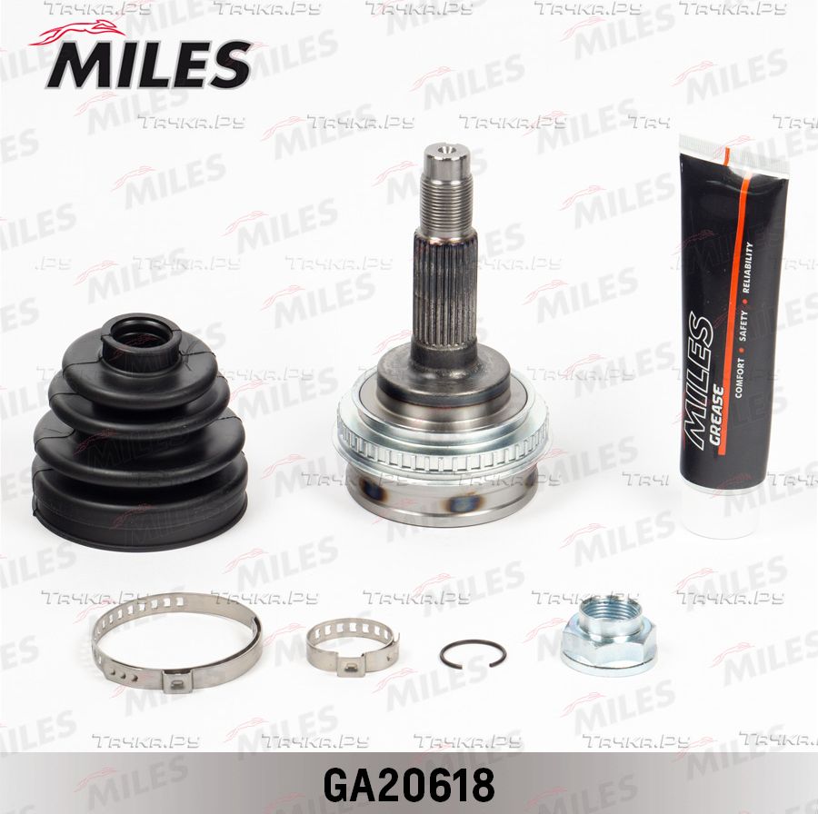 Шрус наружный (граната) Miles. Артикул GA20618