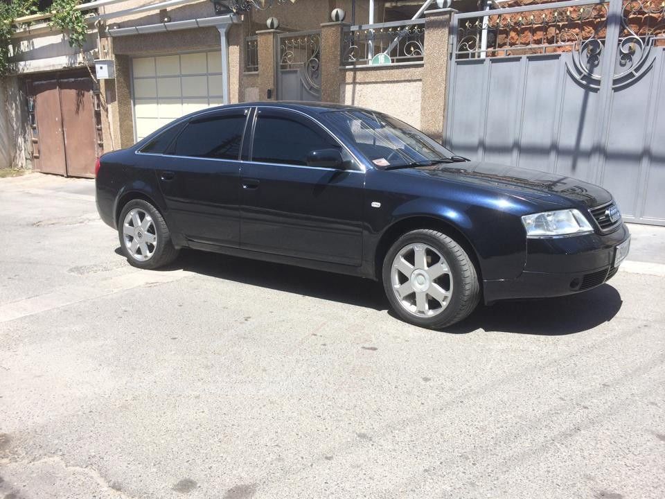 Дефлекторы Cobra Tuning для окон Audi A6 С5 седан 1997-2004. Артикул A11597