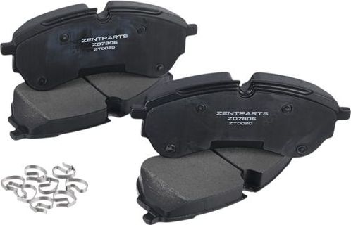 Тормозные колодки Zentparts. Артикул Z07806