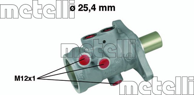 Тормозной цилиндр главный Metelli для Renault Espace IV 2002-2005. Артикул 05-0555