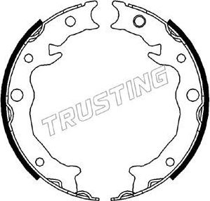 Тормозные колодки (стояночная тормозная система) Trusting. Артикул 110.343