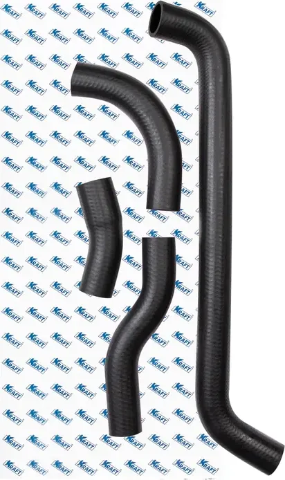 Комплект патрубков радиатора ВАЗ 21213 Нива (4 шт.) (Kraft). Артикул KT885812