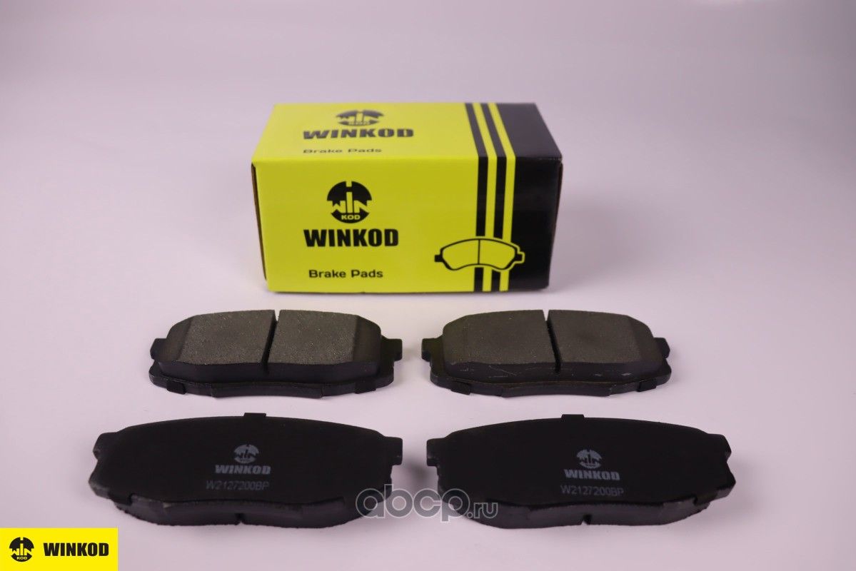 W2127200BP_колодки дисковые задние!/ Toyota Land Cruiser 4.7 V8/4.5D V8 08 (Winkod). Артикул W2127200BP