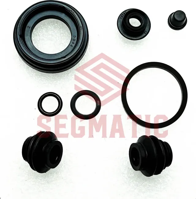 Ремкомплект суппорта HYUNDAI SOLARIS ALL TYPES 01-11-> / KIA RIO ALL TYPES 01-11 (Segmatic). Артикул SG700184