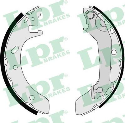 Тормозные колодки LPR задние для Ford Escort V 1990-1999. Артикул 07140