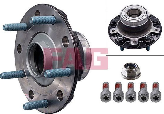 Ступица колеса с интегрированным подшипником Fag. Артикул 713 6791 60