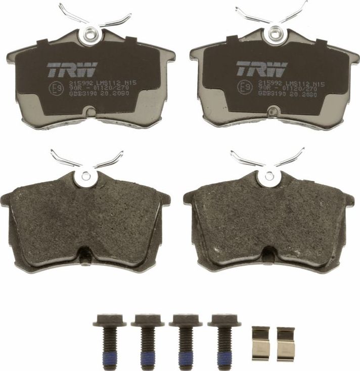 Тормозные колодки TRW COTEC. Артикул GDB3190