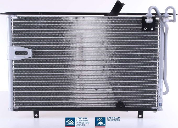 Радиатор кондиционера (конденсатор) Nissens (алюминий). Артикул 94408