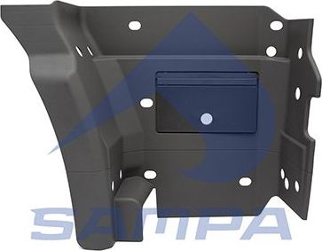 Пороги Sampa правый для Mercedes-Benz Actros MP1 1996-2003. Артикул 1810 0081