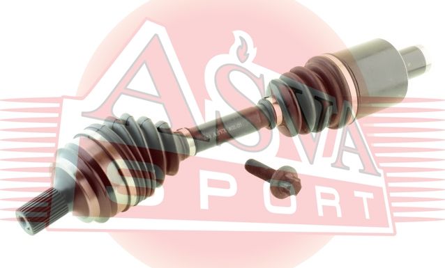 Полуось (привод в сборе, приводной вал) Asva. Артикул MEDL-221