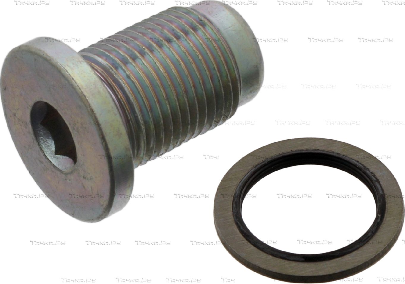 Сливная пробка масляного поддона двигателя Febi Bilstein для Fiat Idea 2004-2016. Артикул 37942