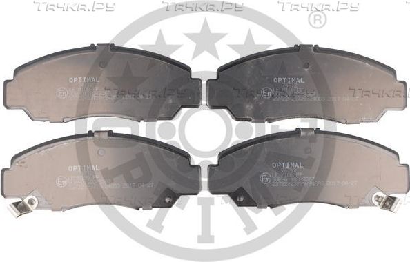 Тормозные колодки Optimal. Артикул BP-74712