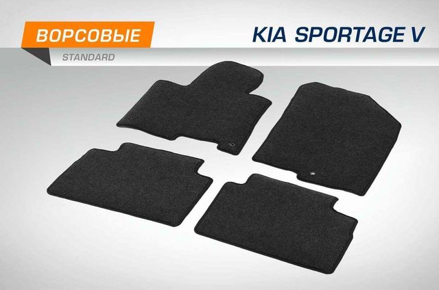 Коврики AutoFlex  для салона Kia Sportage V поколение 2021-2026. Артикул 4280202