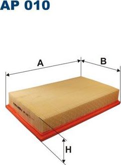 Воздушный фильтр Filtron. Артикул AP 010