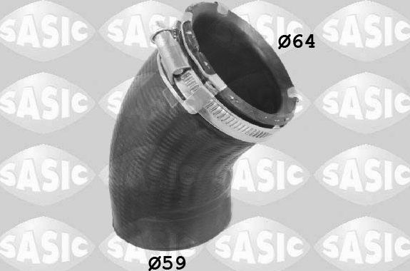 Патрубок интеркулера Sasic для Volkswagen Scirocco III 2008-2017. Артикул 3336121