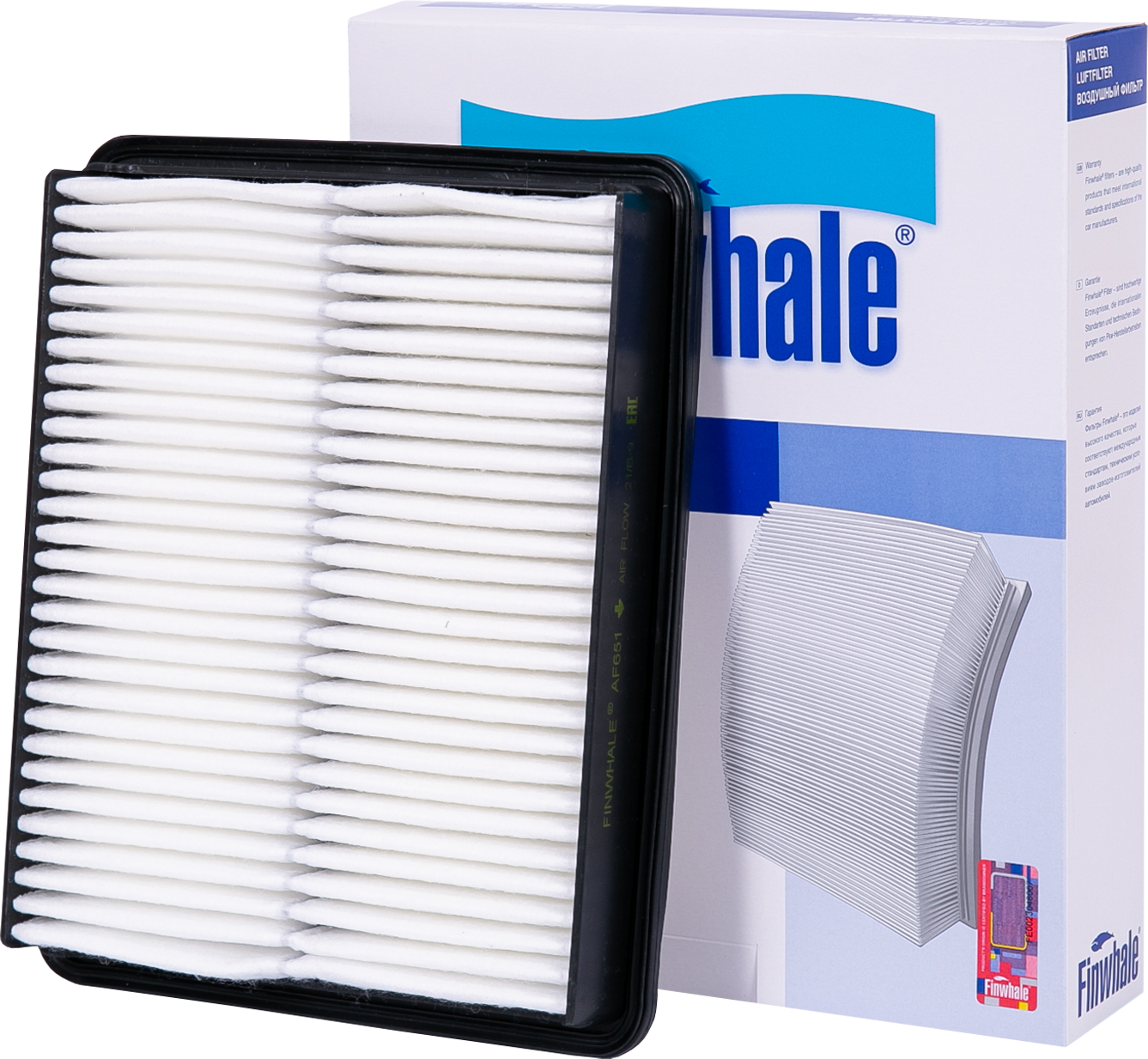 Воздушный фильтр Finwhale. Артикул AF651