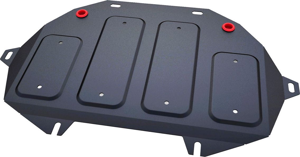 Защита АвтоБРОНЯ для картера (часть 2) Hyundai Genesis II 4WD 2014-2017. Артикул 111.02354.1